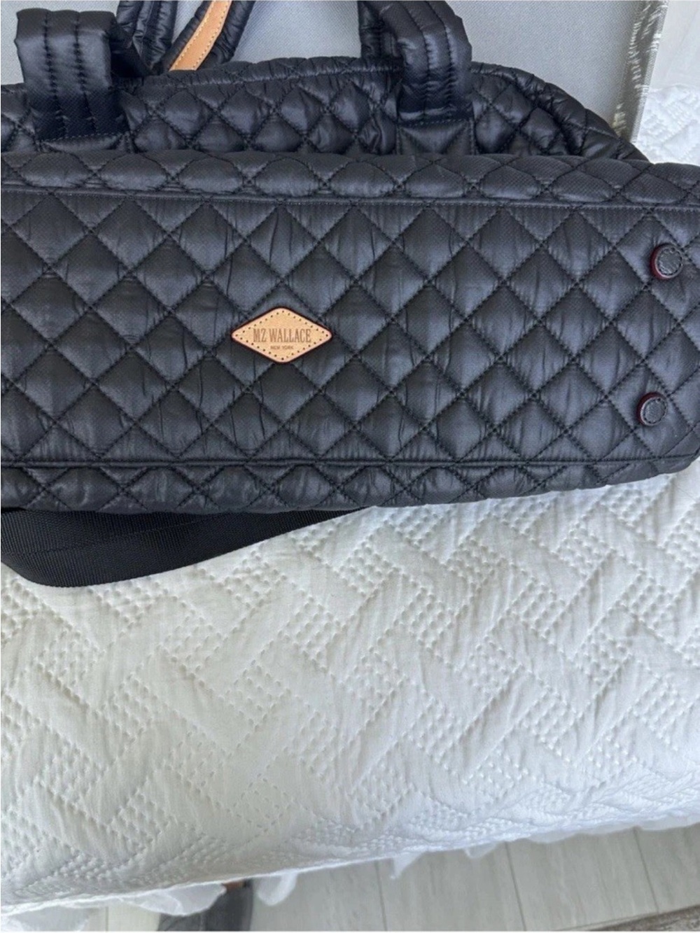 MZ Wallace Jimmy tote no luggage sleeve never used look at pictures - Picture 5 of 6